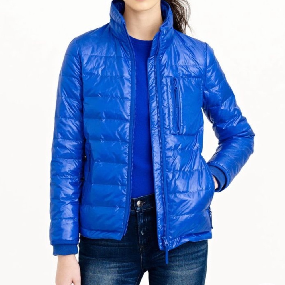 NEW J.Crew Lightweight Down Puffer Jacket